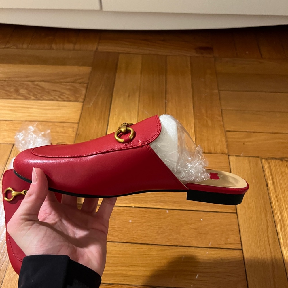 Red Mule Loafers - Picture 3 of 3